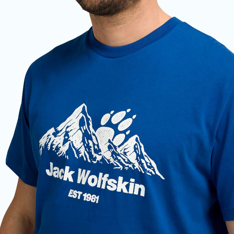 Футболка чоловіча Jack Wolfskin Carefree blue orchid 4