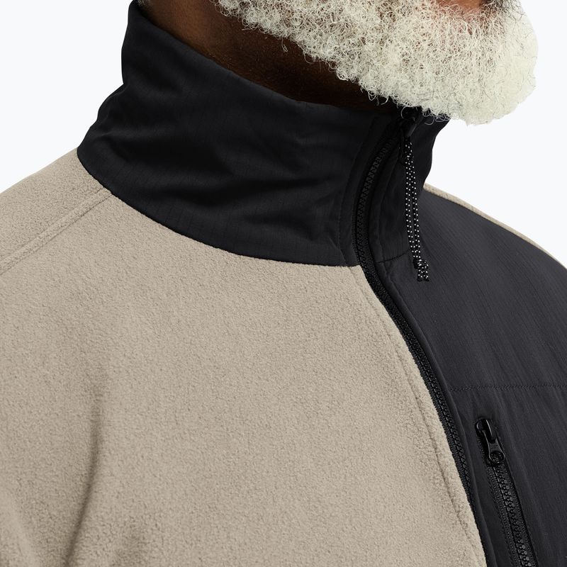 Кофта флісова чоловіча Jack Wolfskin Sumetro Full Zip oyster 4