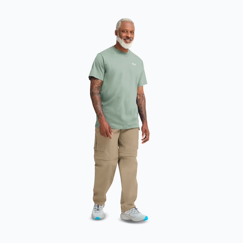 Футболка чоловіча Jack Wolfskin Essential green zinnia 2