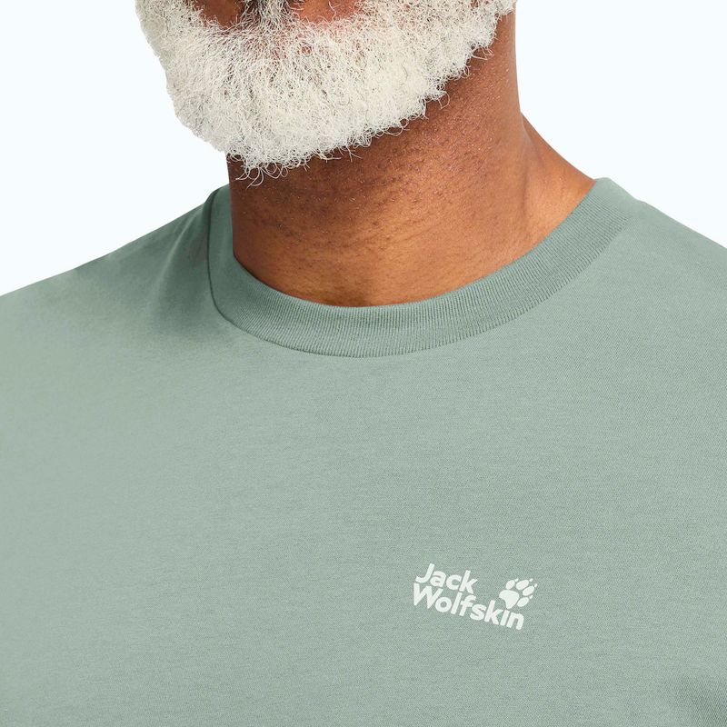 Футболка чоловіча Jack Wolfskin Essential green zinnia 4