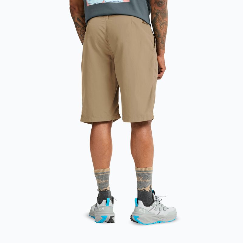 Шорти трекінгові чоловічі Jack Wolfskin Duneland hazel wood 3