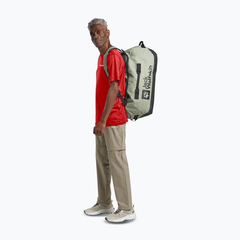 Футболка  трекінгова чоловіча Jack Wolfskin Tech T siren red 2