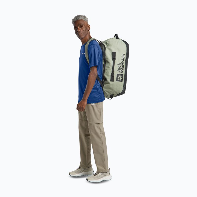 Футболка  трекінгова чоловіча Jack Wolfskin Tech T blue orchid 2