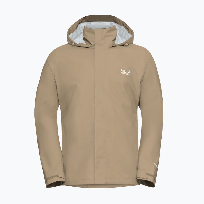 Куртка дощовик чоловіча Jack Wolfskin Trailtime 2L hazel wood 7