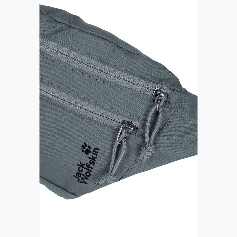 Сумка бананка Jack Wolfskin Konya 2 л grey odessa 4