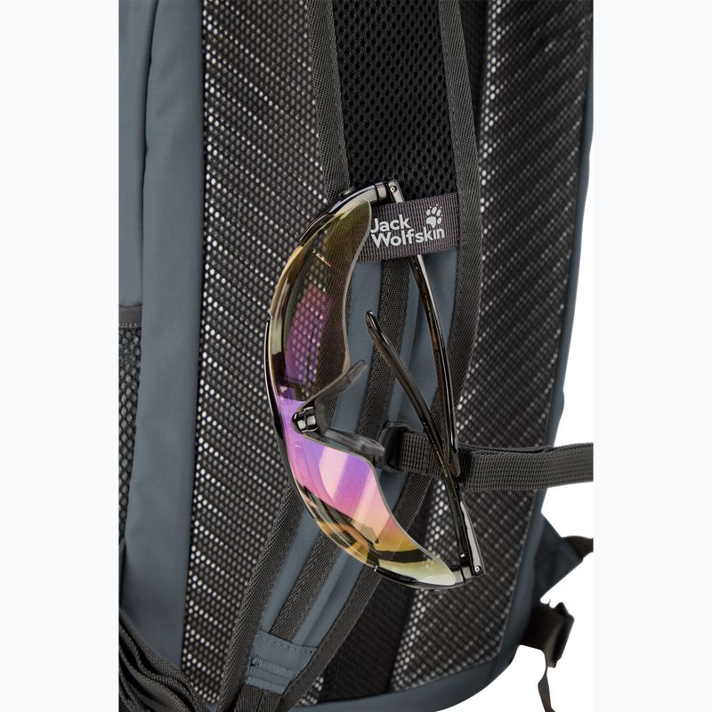 Рюкзак велосипедний Jack Wolfskin Velocity 12 л grey odessa 13