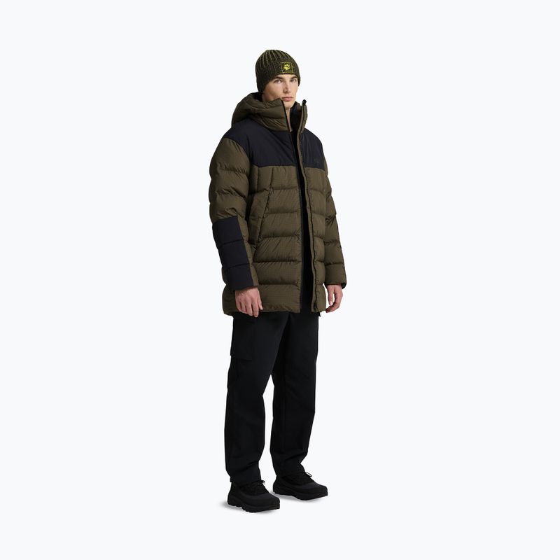 Шапка зимова Jack Wolfskin Badge Beanie obsidian moss 7