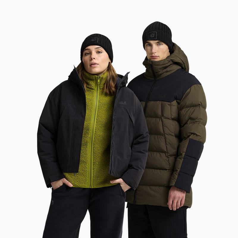 Шапка зимова Jack Wolfskin Badge Beanie black 4