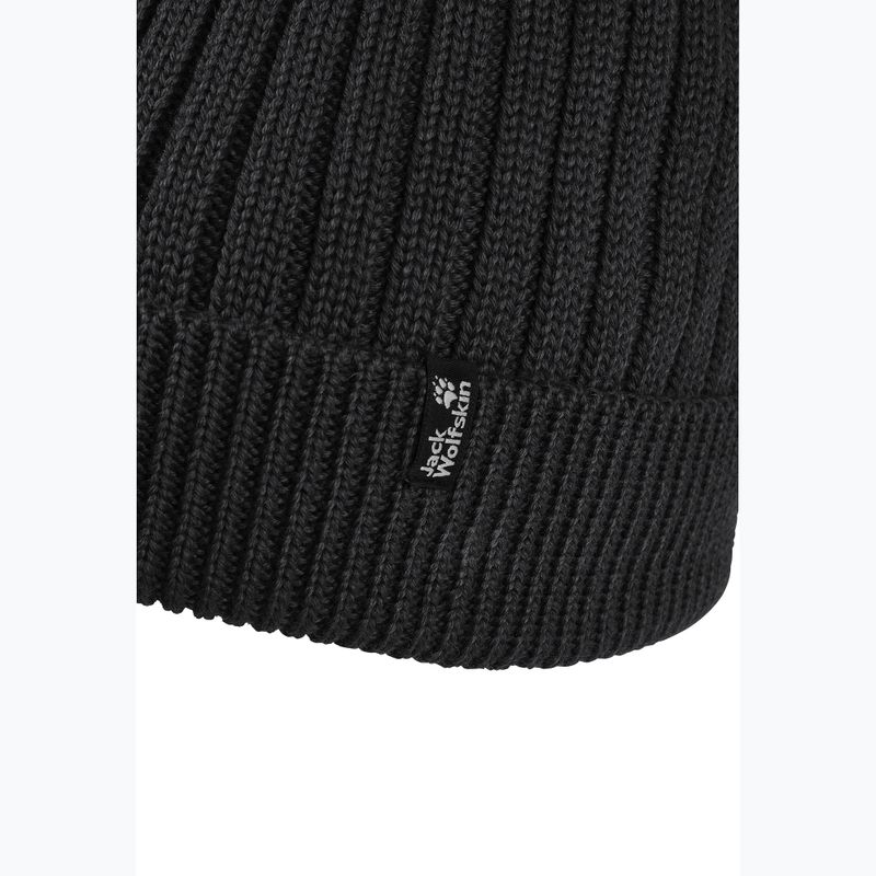 Шапка зимова Jack Wolfskin Pom Pom Beanie phantom 3