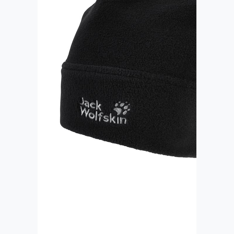 Шапка зимова Jack Wolfskin Real Stuff Beanie black 3