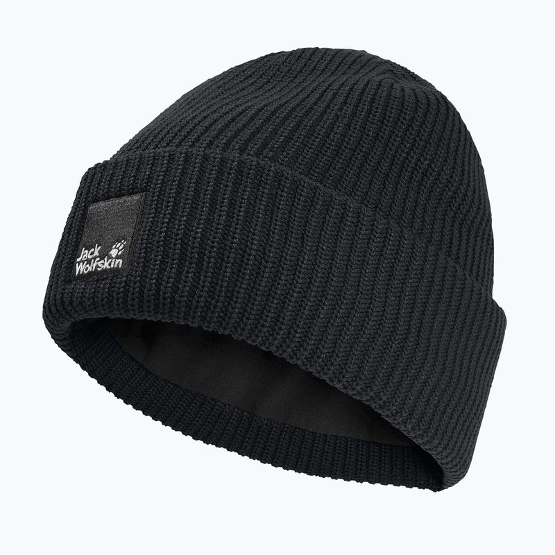 Шапка зимова Jack Wolfskin Pergamon Beanie black