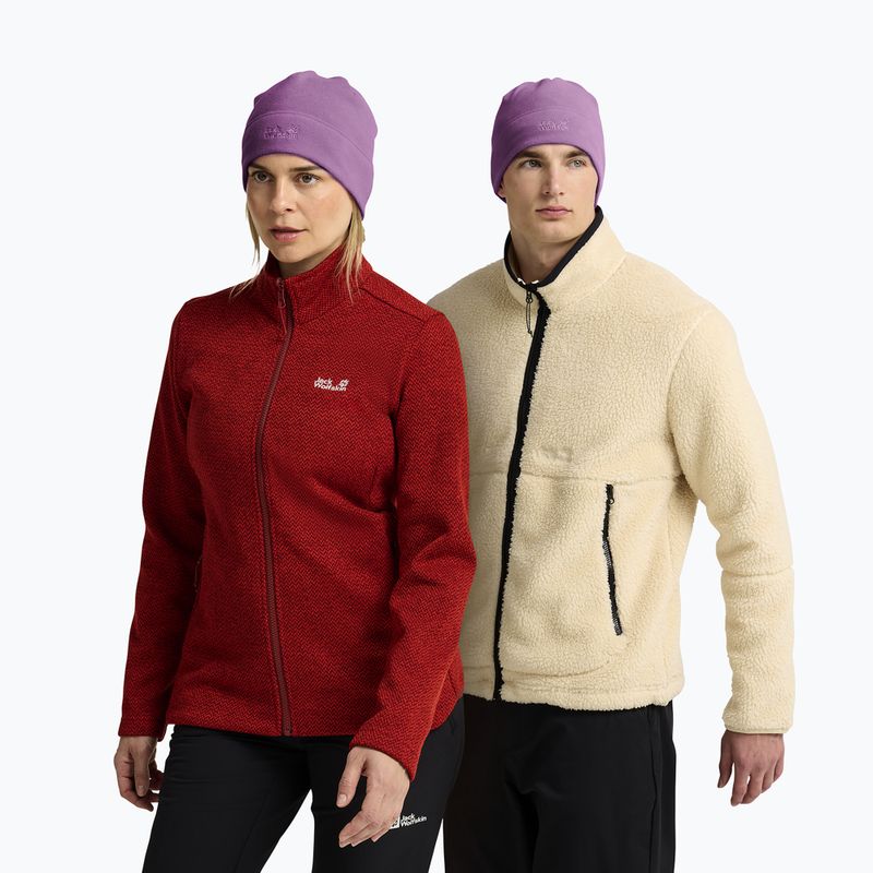 Шапка зимова Jack Wolfskin Real Stuff Beanie vivid orchid 3