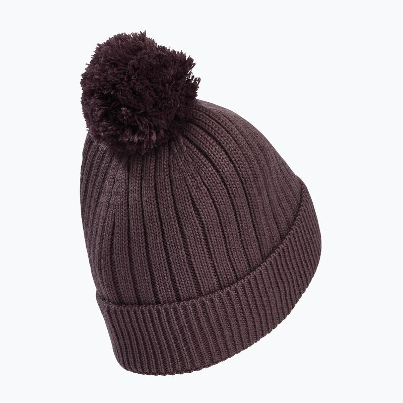 Шапка зимова Jack Wolfskin Pom Pom Beanie sheer plum 2