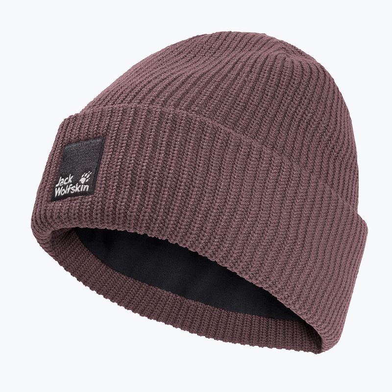 Шапка зимова Jack Wolfskin Pergamon Beanie sheer plum