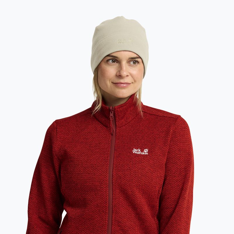 Шапка зимова Jack Wolfskin Real Stuff Beanie oyster 5