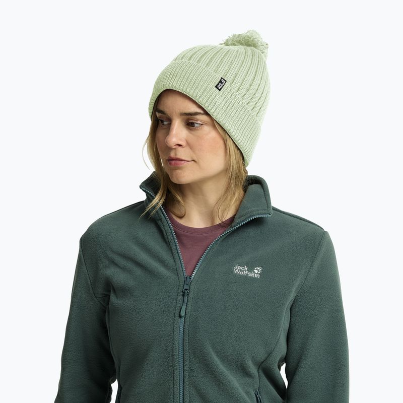Шапка зимова Jack Wolfskin Pom Pom Beanie melon 5
