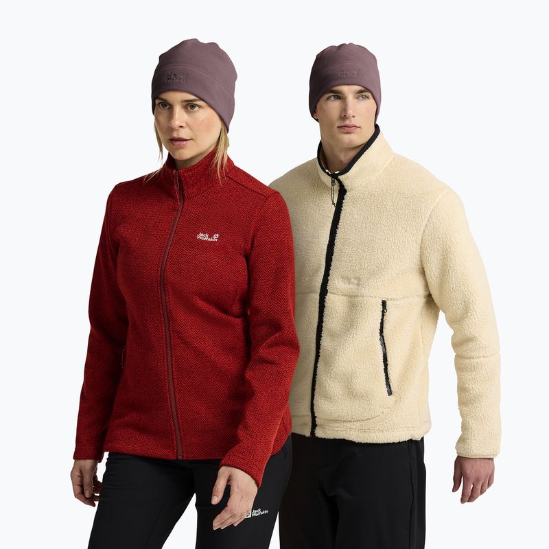 Шапка зимова Jack Wolfskin Real Stuff Beanie Sheer Plum 4