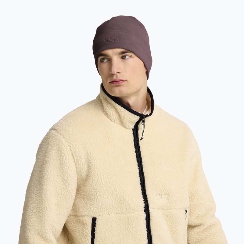 Шапка зимова Jack Wolfskin Real Stuff Beanie Sheer Plum 6