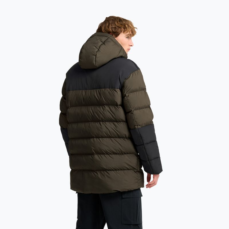 Куртка утеплена чоловіча Jack Wolfskin Icy Hollow Hooded obsidian moss 3