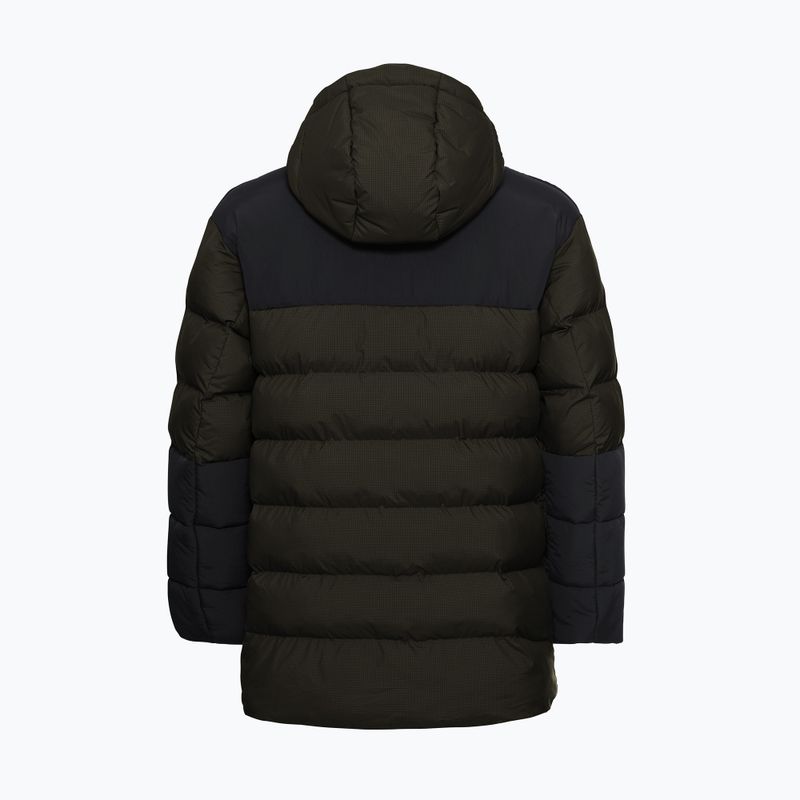 Куртка утеплена чоловіча Jack Wolfskin Icy Hollow Hooded obsidian moss 8
