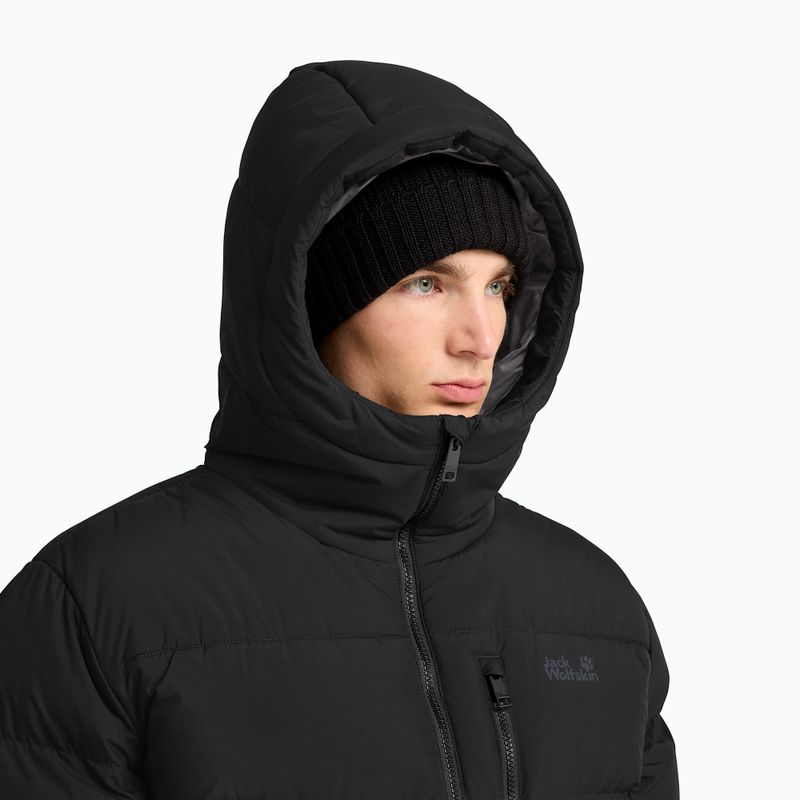 Пуховик чоловічий Jack Wolfskin Coloniu Coat black 4