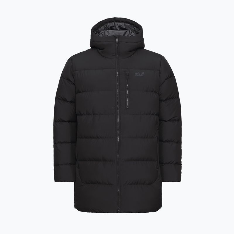 Пуховик чоловічий Jack Wolfskin Coloniu Coat black 7
