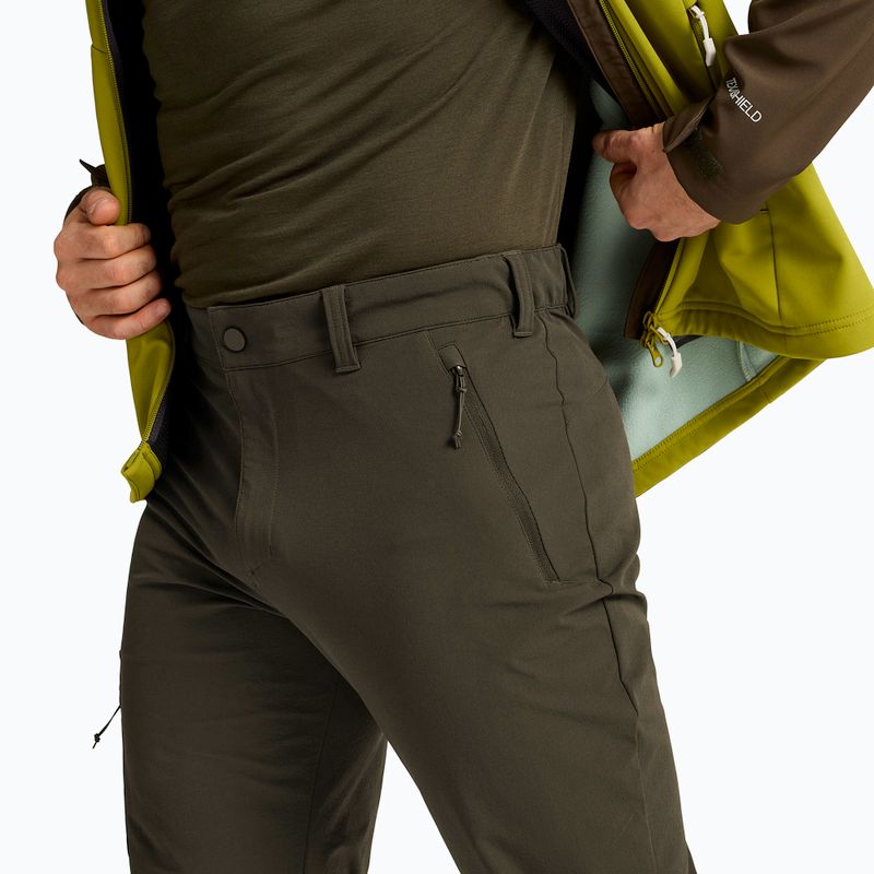 Штани трекінгові чоловічі Jack Wolfskin Activate Flex obsidian moss 3