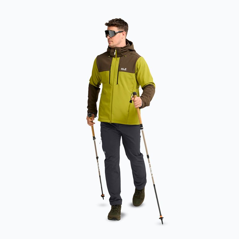Штани трекінгові чоловічі Jack Wolfskin Activate Flex phantom 2