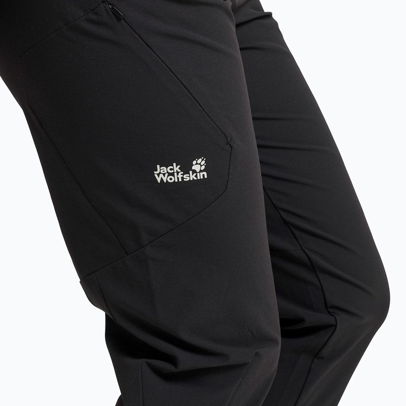 Штани трекінгові жіночі Jack Wolfskin Activate Flex black 5