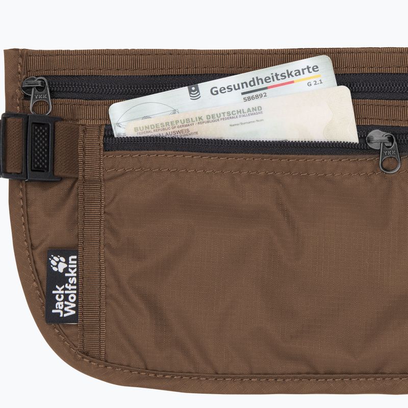 Сумка бананка Jack Wolfskin Document Belt De Luxe fawn 6