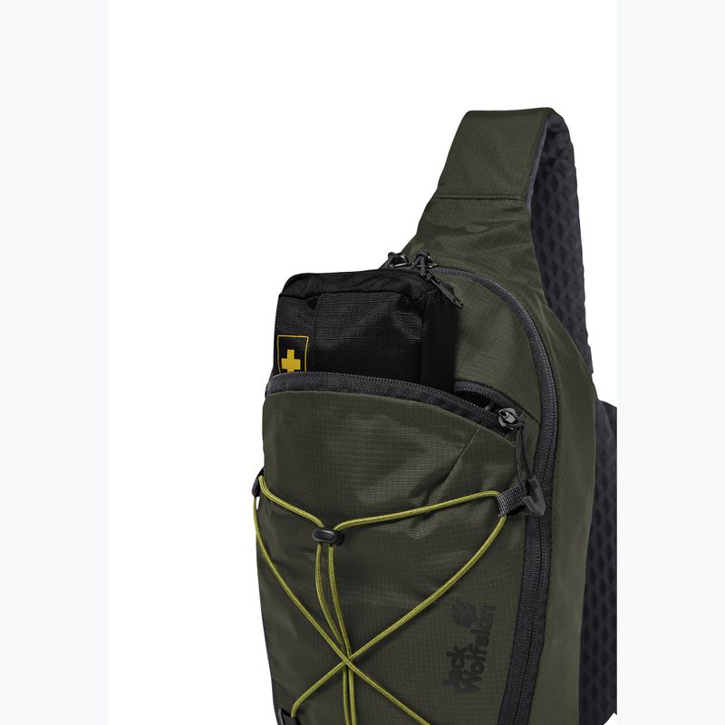 Рюкзак через плече Jack Wolfskin Little Scout 10 rich olive 5