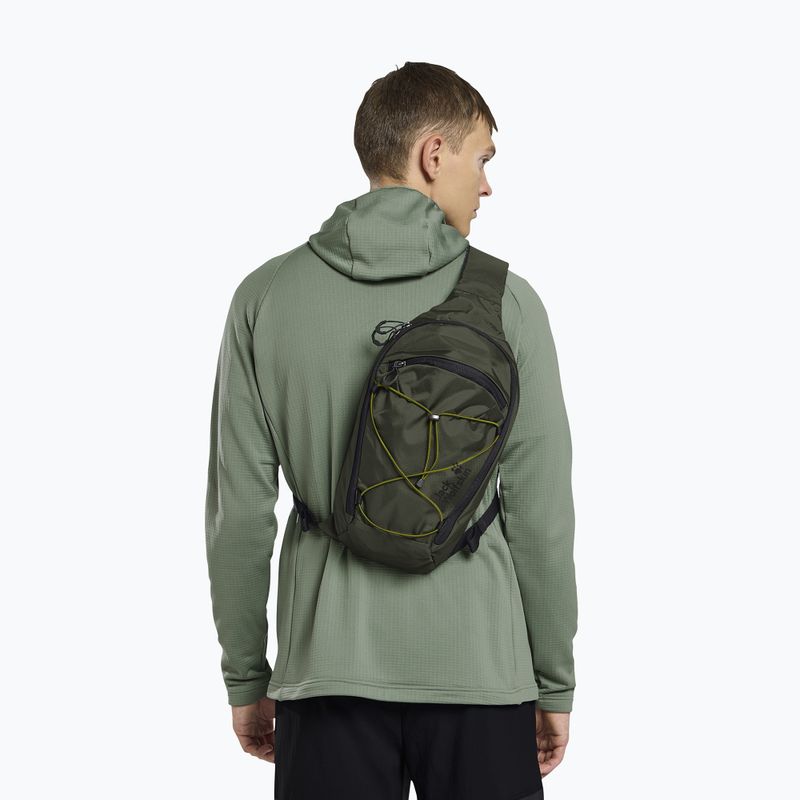 Рюкзак через плече Jack Wolfskin Little Scout 10 rich olive 7