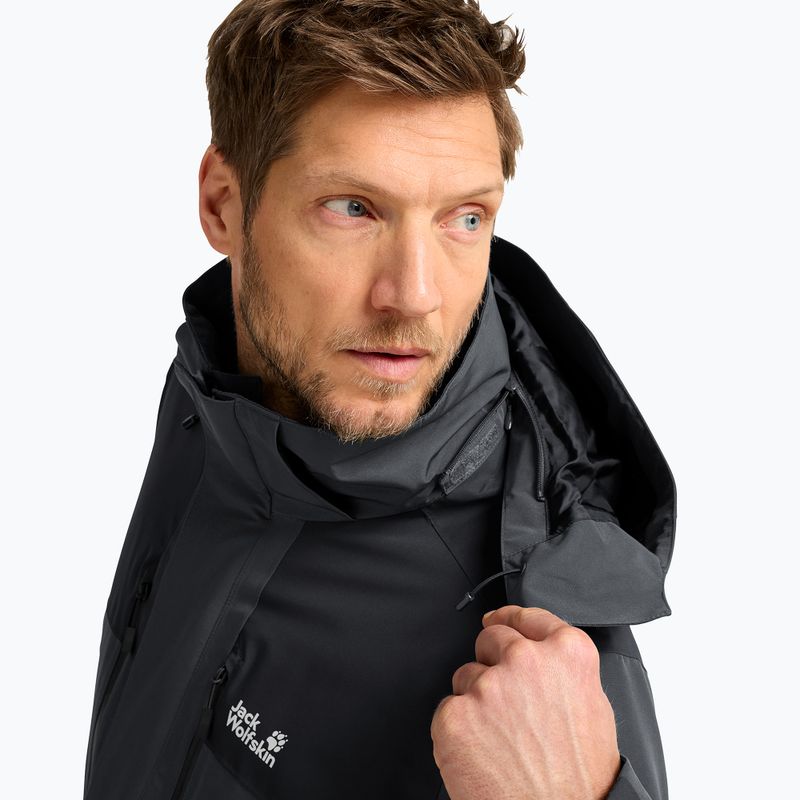 Куртка дощовик чоловіча Jack Wolfskin Jasper Pro 2L phantom 5