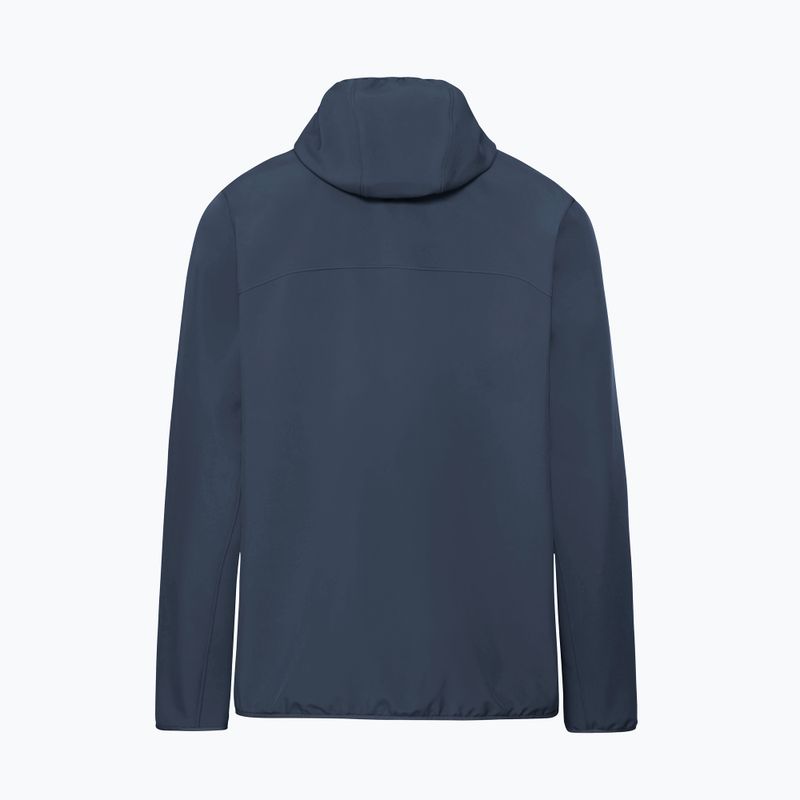 Куртка вітрозахисна чоловіча Jack Wolfskin Wild Winds Hooded midnight sky 10