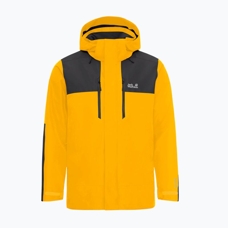 Куртка дощовик чоловіча Jack Wolfskin Jasper Pro 2L burly yellow jw 7