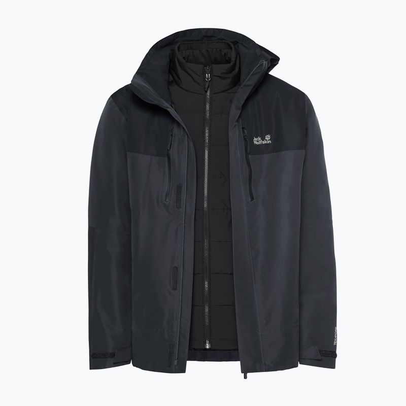 Куртка 3в1 чоловіча Jack Wolfskin Jasper Pro 3IN1 phantom 12