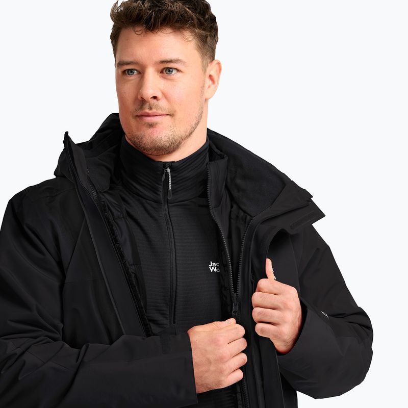 Куртка 3в1 чоловіча Jack Wolfskin Jasper Pro 3IN1 black 7