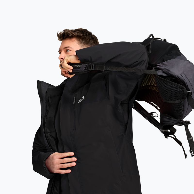 Куртка 3в1 чоловіча Jack Wolfskin Jasper Pro 3IN1 black 9