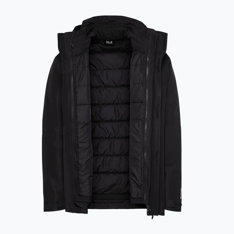 Куртка 3в1 чоловіча Jack Wolfskin Jasper Pro 3IN1 black 11