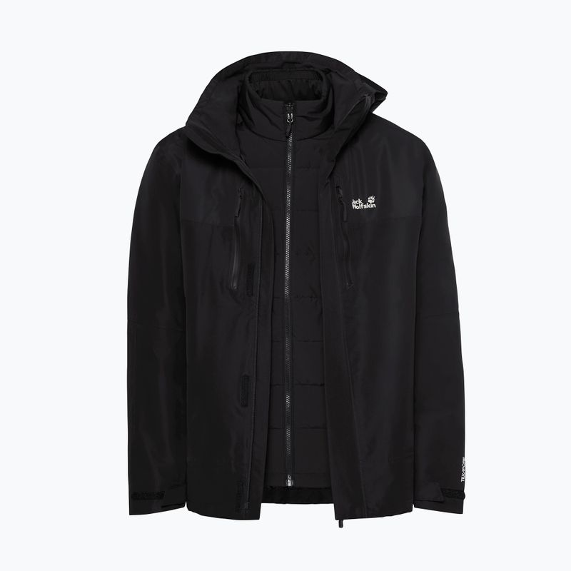 Куртка 3в1 чоловіча Jack Wolfskin Jasper Pro 3IN1 black 14