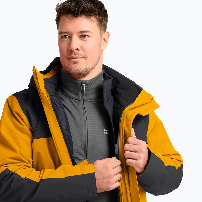 Куртка 3в1 чоловіча Jack Wolfskin Jasper Pro 3IN1 burly yellow jw 7