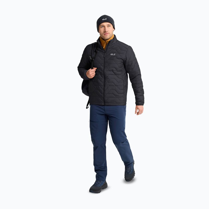 Куртка утеплена чоловіча Jack Wolfskin Flextrek Ins black 2