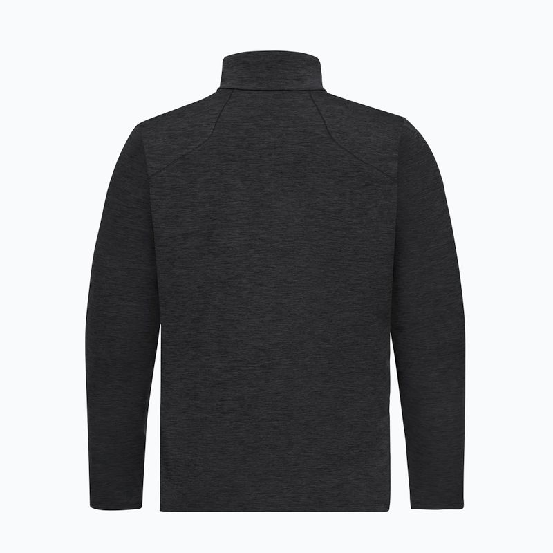 Кофта флісова чоловіча Jack Wolfskin Trail Half Zip black 5