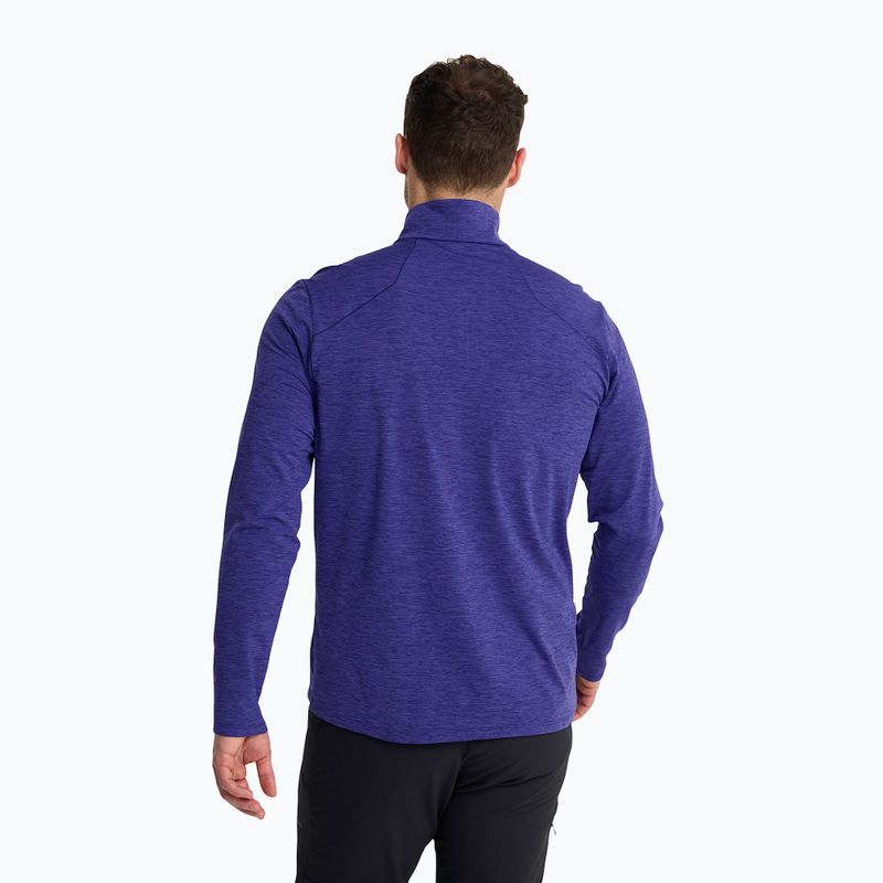 Кофта флісова чоловіча Jack Wolfskin Trail Half Zip glow ink 2