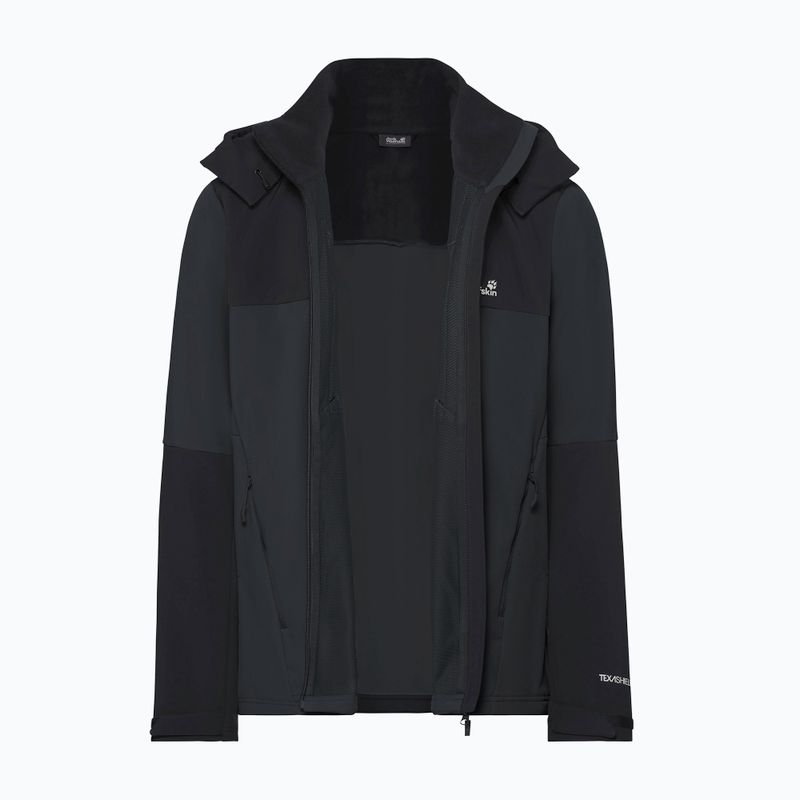 Куртка вітрозахисна чоловіча Jack Wolfskin Jasper phantom 11