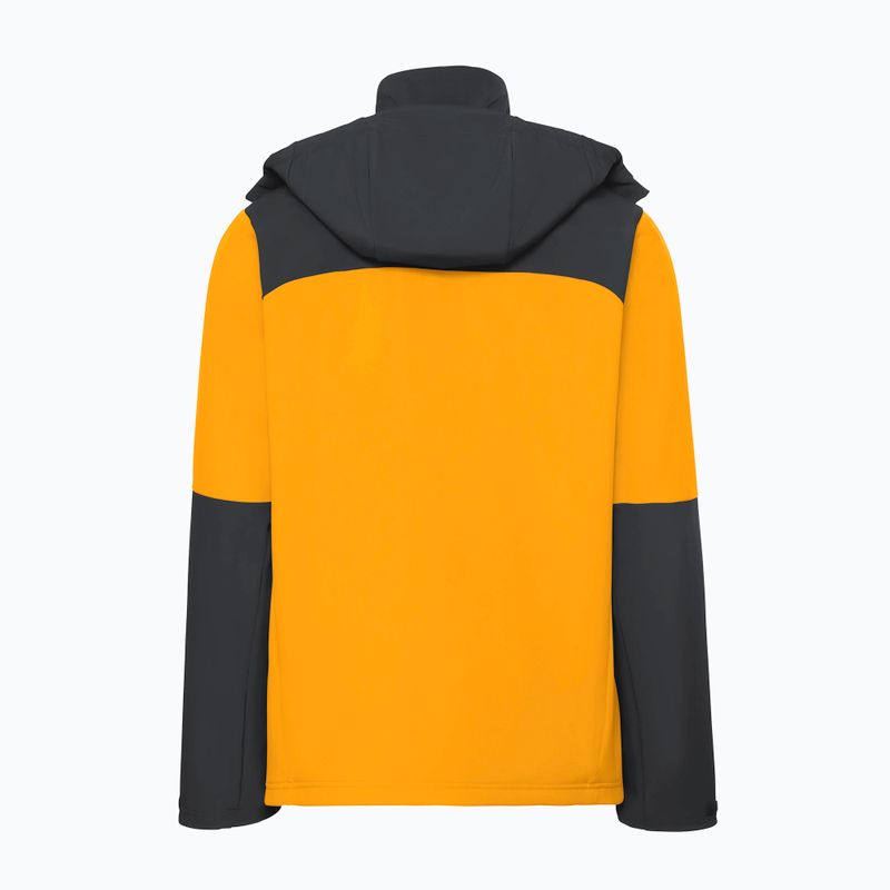 Куртка вітрозахисна чоловіча Jack Wolfskin Jasper burly yellow jw 10
