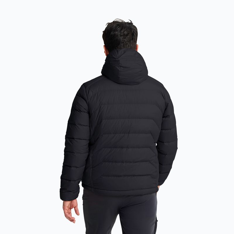 Пуховик чоловічий Jack Wolfskin Wild Pass Down Hoody black 3