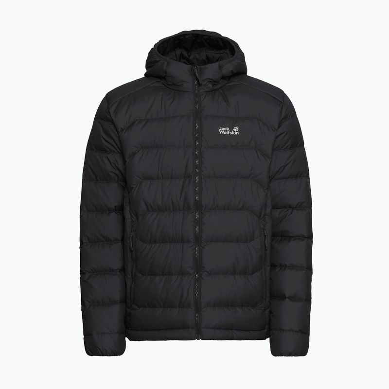 Пуховик чоловічий Jack Wolfskin Wild Pass Down Hoody black 7