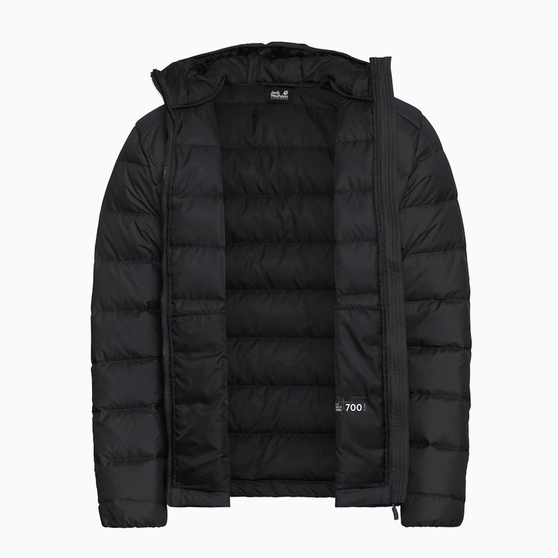 Пуховик чоловічий Jack Wolfskin Wild Pass Down Hoody black 9