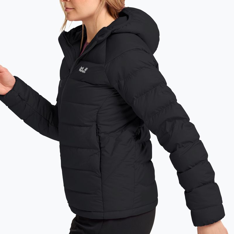 Пуховик жіночий Jack Wolfskin Wild Pass Down Hoody Rds black 4
